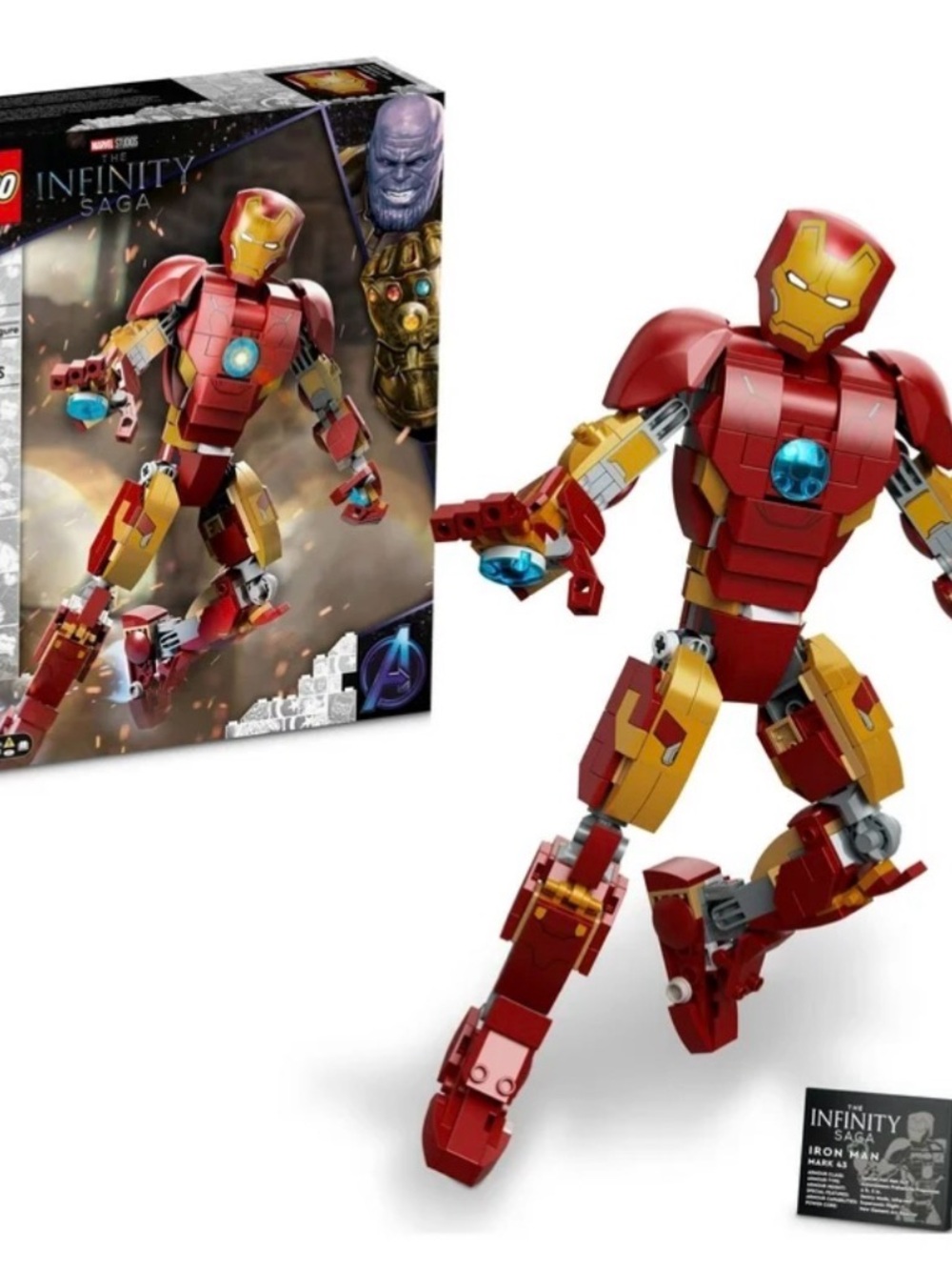 AS-IS! LEGO Marvel Iron Man Figure 76206